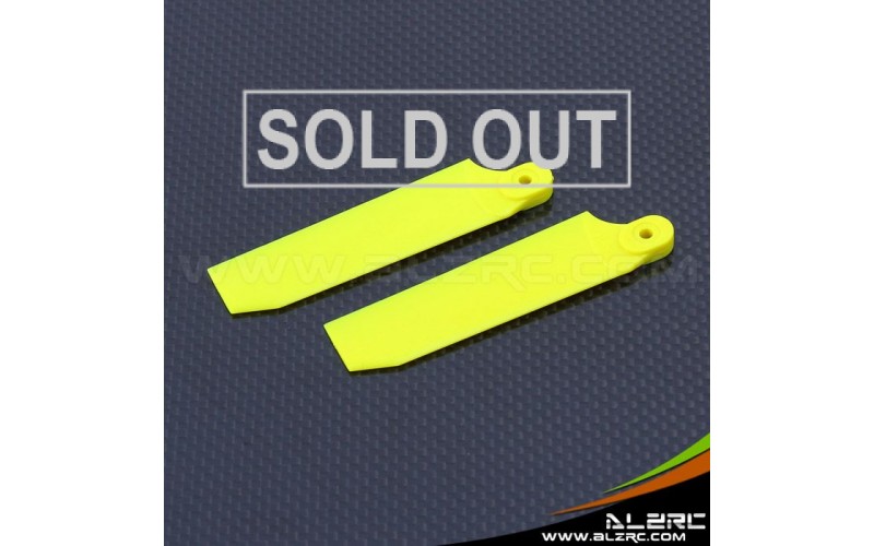 ALZRC - Devil 500 / Devil 380 75mm Tail Blade - Fluorescent Yellow
